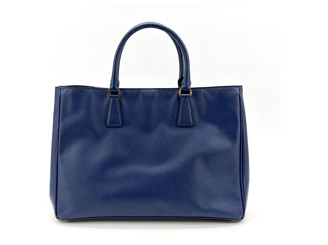Prada Lux Open Saffiano Leather Medium Blau - Ansicht 2