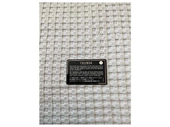 Bowling Borsa Polochon Chanel Choco Bar in pelle matelassé Cammello - vista 17