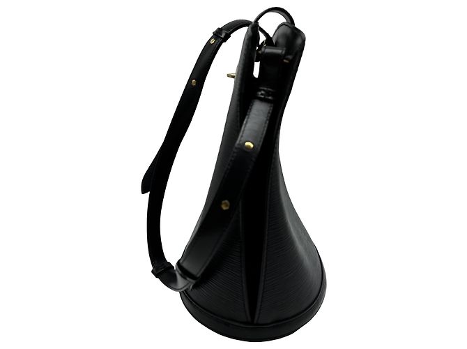 Louis Vuitton Cluny Epi MM Nero - vista 5
