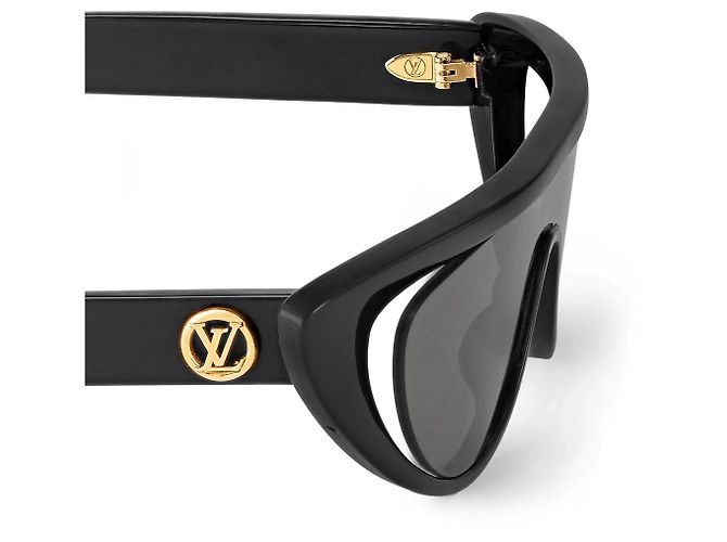Louis Vuitton Z2179U Occhiali da Sole Split Cat Eye Neri Nero - vista 3