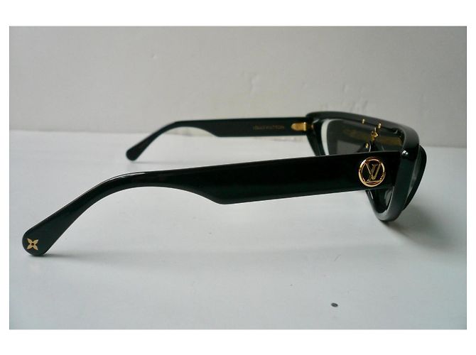 Louis Vuitton Z2179U Occhiali da Sole Split Cat Eye Neri Nero - vista 8