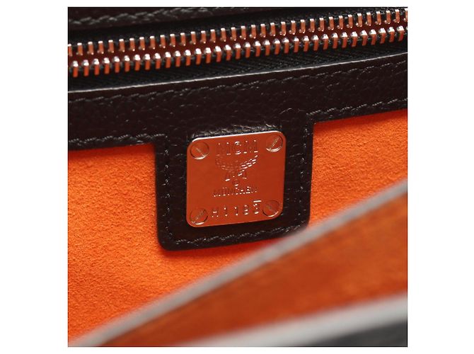 Borsa a tracolla MCM Patricia Nero - vista 4
