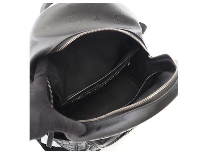 Mochila MCM Bionic negra de poliamida Negro - vista 3