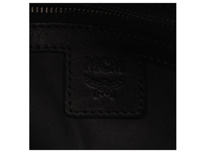 Mochila MCM Bionic negra de poliamida Negro - vista 4