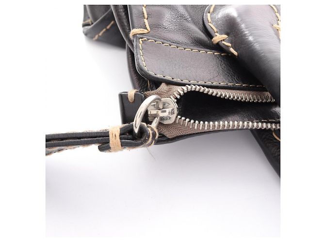 Bolso Chloé EDITH en piel negra Negro - vista 11