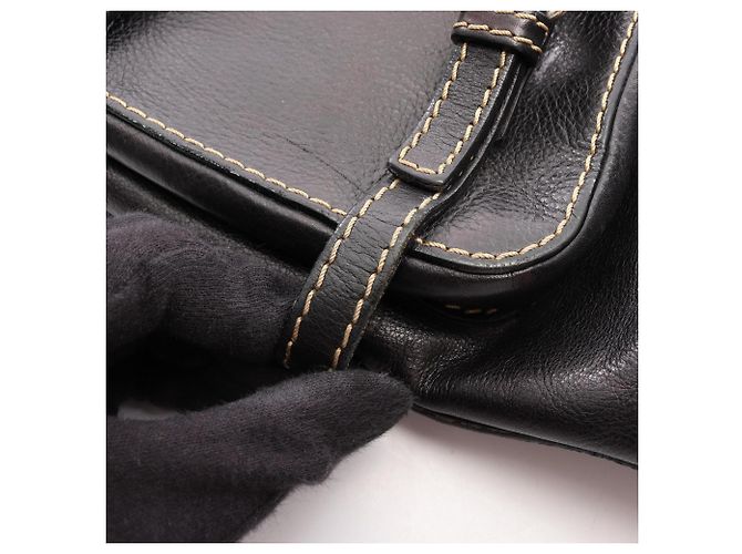 Bolso Chloé EDITH en piel negra Negro - vista 14