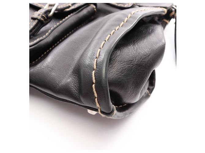 Bolso Chloé EDITH en piel negra Negro - vista 15