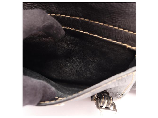Bolso Chloé EDITH en piel negra Negro - vista 6