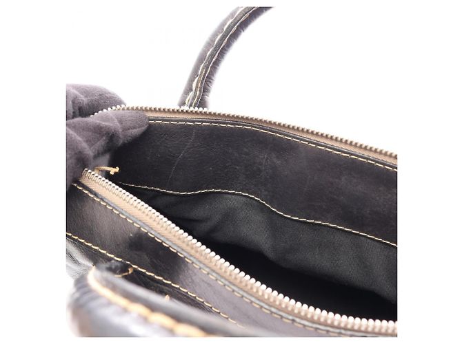 Bolso Chloé EDITH en piel negra Negro - vista 8