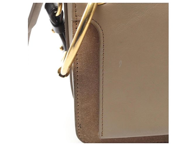 Chloé ROY 2-Way Schultertasche/Handtasche Beige - Ansicht 10