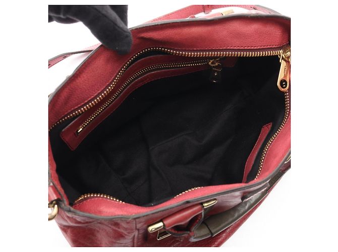 Chloé Ethel 2-way Handtasche Rot Grün - Ansicht 3