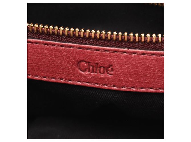 Chloé Ethel 2-way Handtasche Rot Grün - Ansicht 4