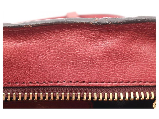 Chloé Ethel 2-way Handtasche Rot Grün - Ansicht 8