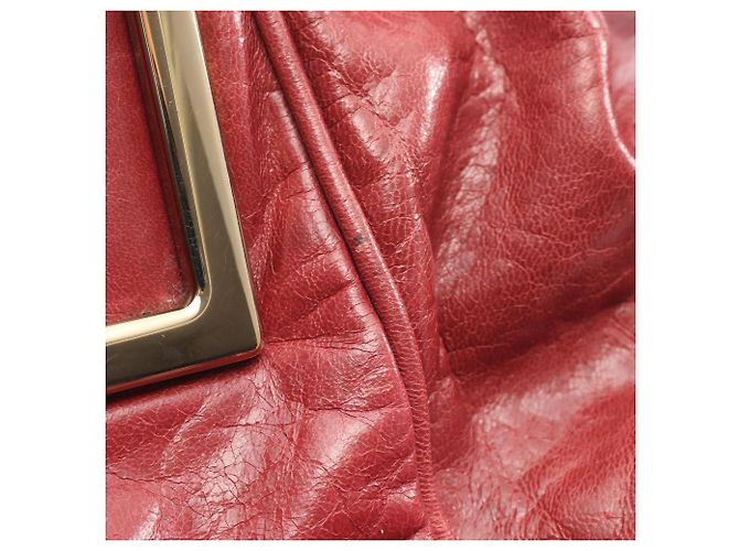Chloé Ethel 2-way Handtasche Rot Grün - Ansicht 9