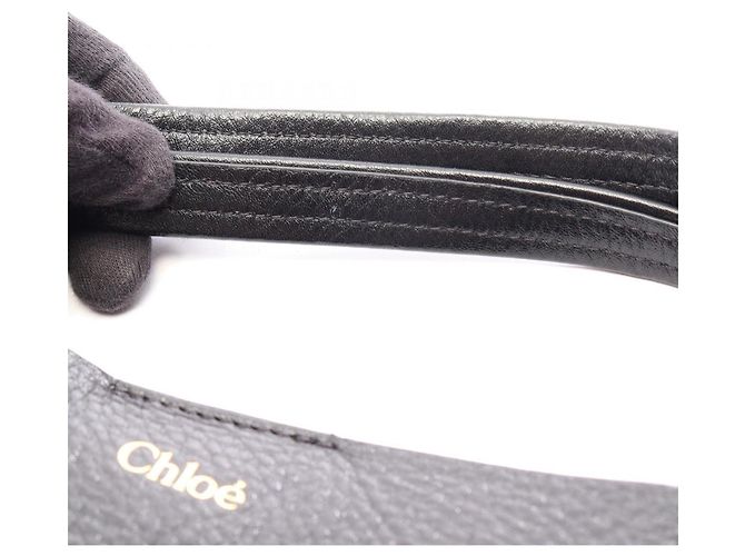 Bolso de mano 2-Way Chloé SPIN Small Negro - vista 5