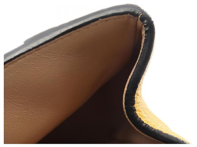 Borsa a tracolla Chloé Elsie in pelle gialla Giallo - vista 12