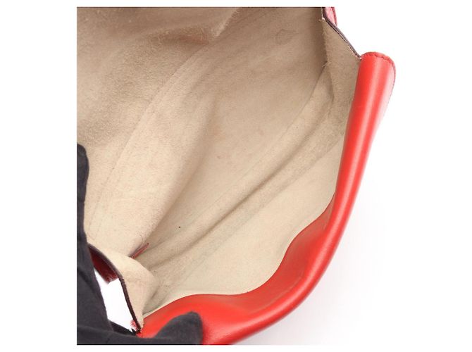 Borsa a tracolla Chloé Georgia Rosso - vista 3