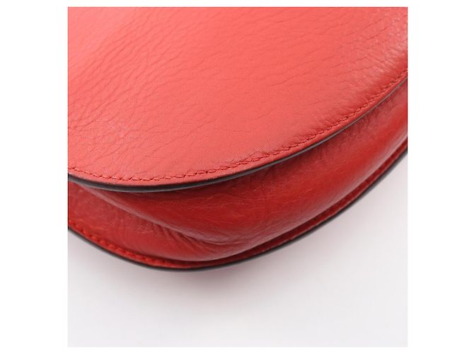 Borsa a tracolla Chloé Georgia Rosso - vista 5
