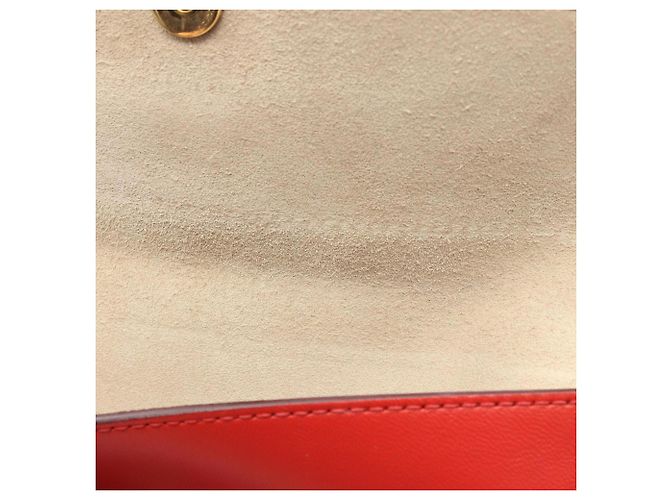 Borsa a tracolla Chloé Georgia Rosso - vista 8