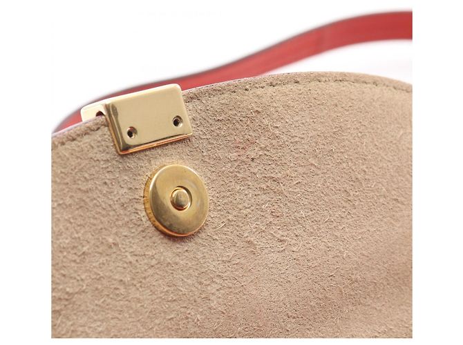 Borsa a tracolla Chloé Georgia Rosso - vista 9