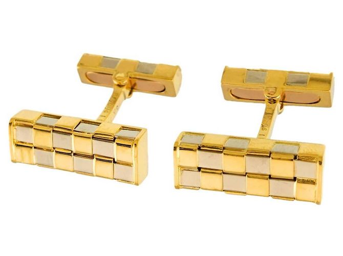 Abotoaduras Van Cleef & Arpels em ouro 18K - vista 2