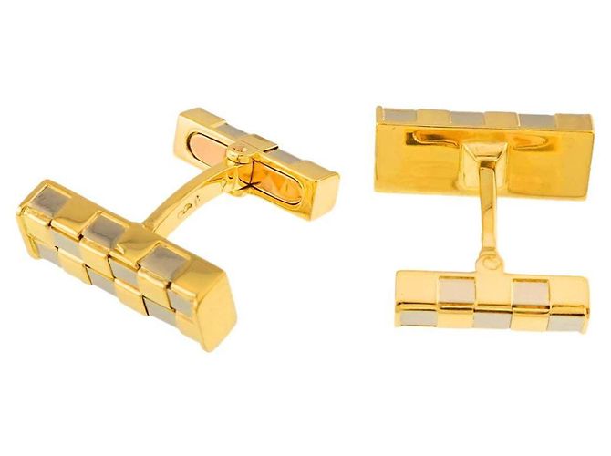 Abotoaduras Van Cleef & Arpels em ouro 18K - vista 4