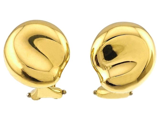Autre Marque Orecchini a clip Nugget di Tiffany & Co. in oro giallo 18K - vista 2