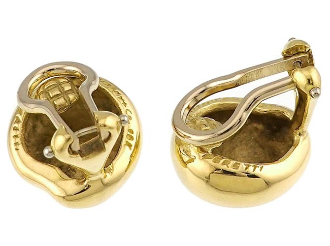 Autre Marque Orecchini a clip Nugget di Tiffany & Co. in oro giallo 18K - vista 5