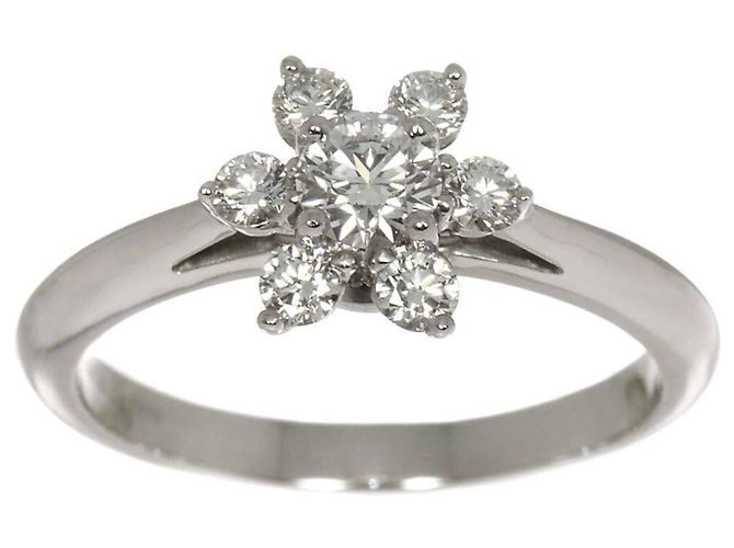 Autre Marque Bague Buttercup en platine Tiffany & Co. - vue 2