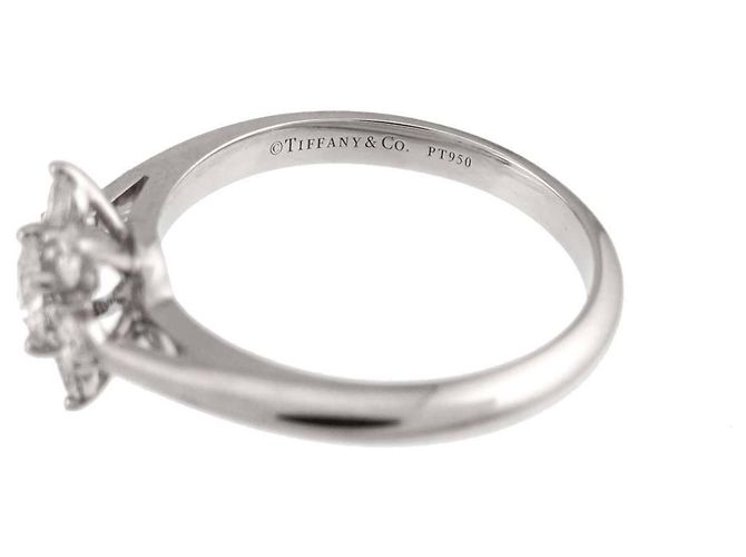 Autre Marque Bague Buttercup en platine Tiffany & Co. - vue 3