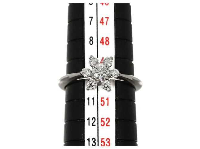 Autre Marque Bague Buttercup en platine Tiffany & Co. - vue 6