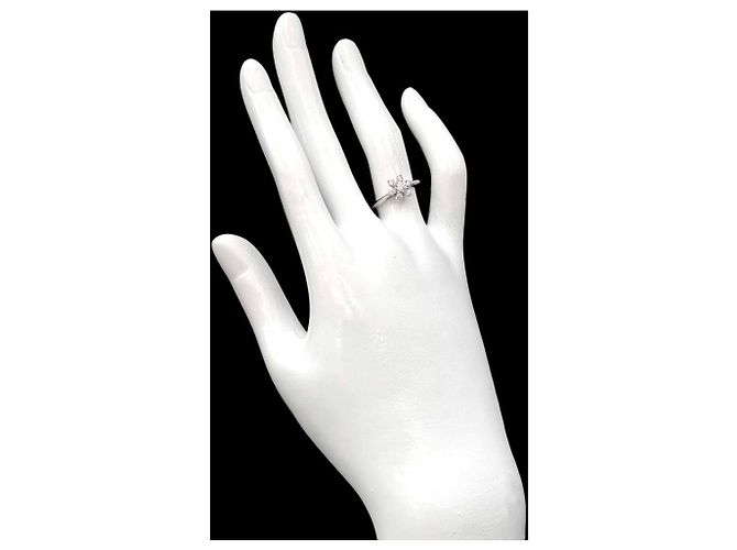 Autre Marque Bague Buttercup en platine Tiffany & Co. - vue 7