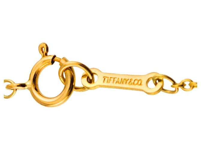 Autre Marque Collana Bean di Tiffany & Co. in oro giallo 18K - vista 5