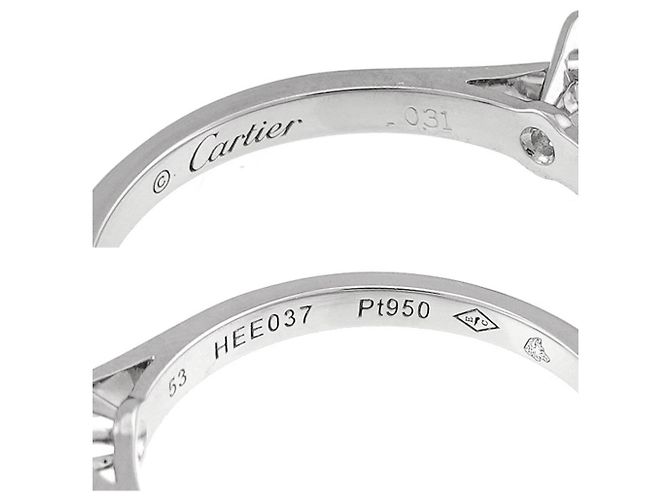 Cartier 1895 Solitär-Diamantring - Ansicht 3