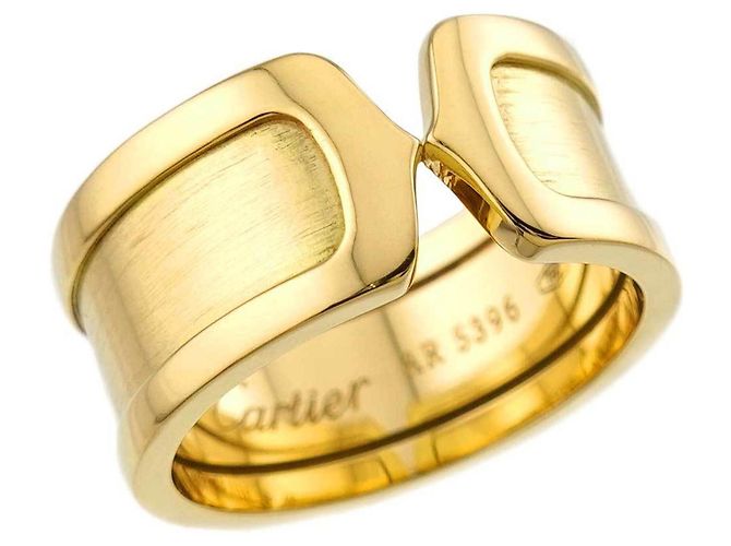 Anello Cartier C2 #59 in oro giallo 18K - vista 5