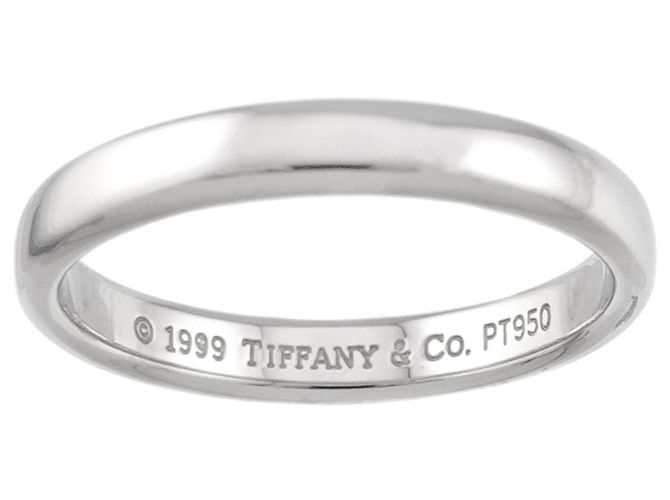 Autre Marque Tiffany & Co. Forever 1 Platin-Bandring - Ansicht 2