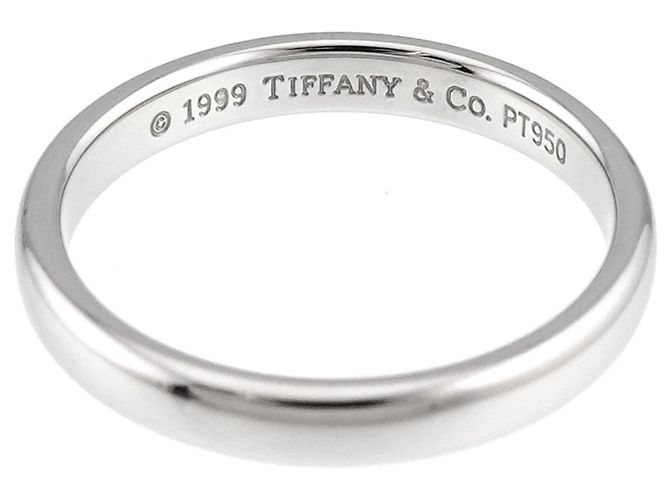 Autre Marque Tiffany & Co. Forever 1 Platin-Bandring - Ansicht 3