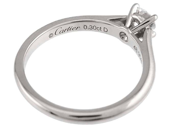 Cartier Solitär Diamant Ring - Ansicht 3
