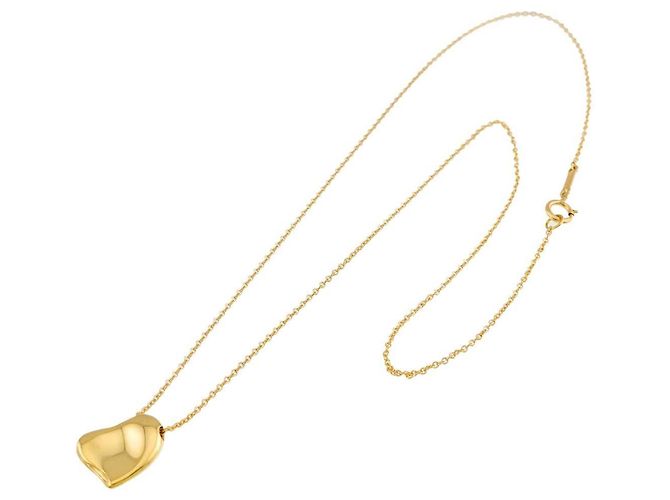 Autre Marque Collana Full Heart di Tiffany & Co. in oro giallo 18K - vista 2