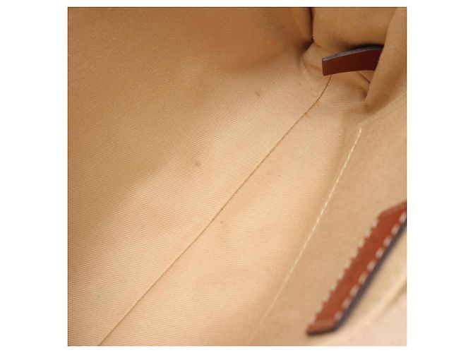 Chloé Chloe Woody Small Tote Bag Castaño Beige - vista 5