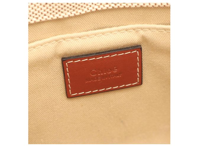 Sac à main Chloé Woody Small Marron Beige - vue 4
