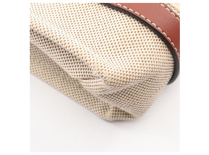 Sac à main Chloé Woody Small Marron Beige - vue 5