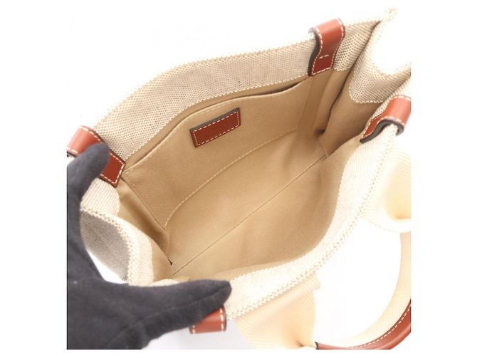 Chloé Chloe Woody Small Handtasche Braun Beige - Ansicht 3