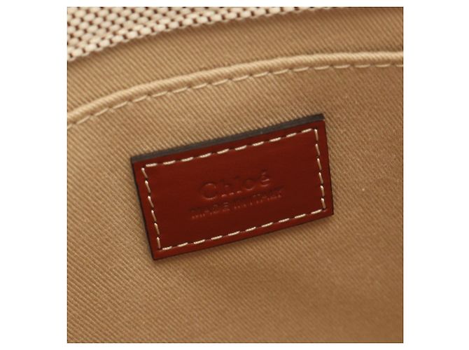Chloé Chloe Woody Small Handtasche Braun Beige - Ansicht 4