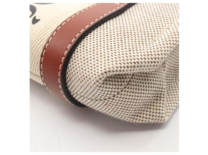 Chloé Chloe Woody Small Handtasche Braun Beige - Ansicht 8