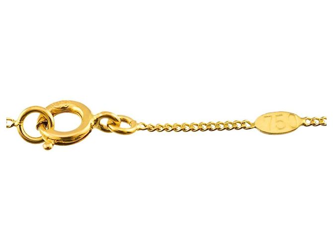 Collana Cuore in Oro Giallo 18K e Diamanti Christian Dior - vista 6