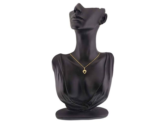 Collana Cuore in Oro Giallo 18K e Diamanti Christian Dior - vista 7