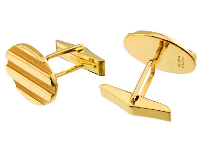 Autre Marque Gemelli Tiffany & Co. in oro giallo 18K - vista 3