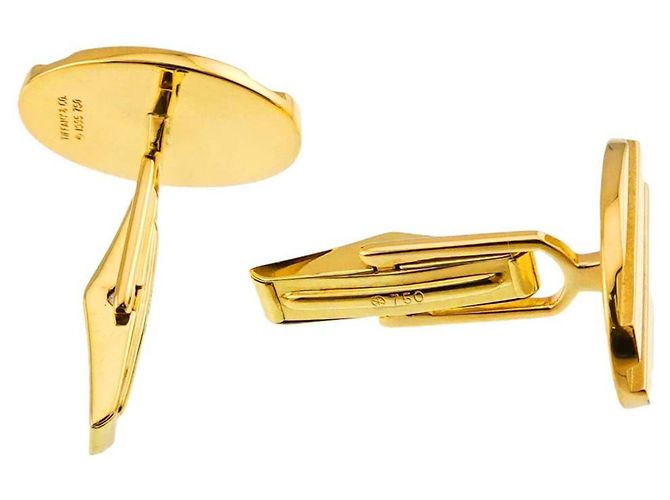 Autre Marque Gemelli Tiffany & Co. in oro giallo 18K - vista 4