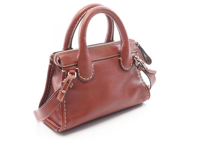 Chloé Chloe Edith 2-Way Handbag Brown - view 2